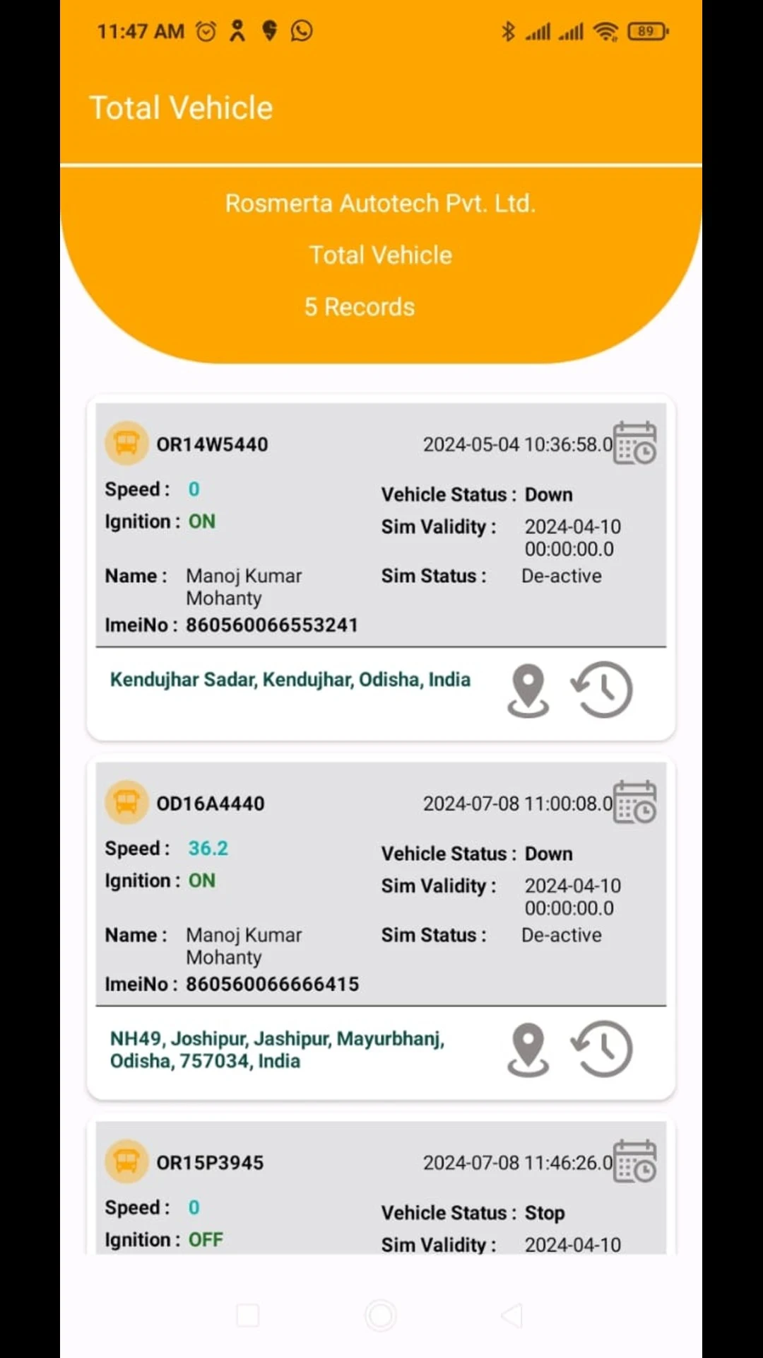 AIS140-SurakshitSafar screenshot