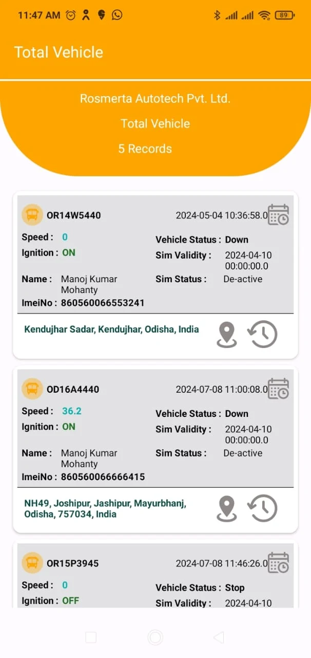 AIS140-SurakshitSafar screenshot