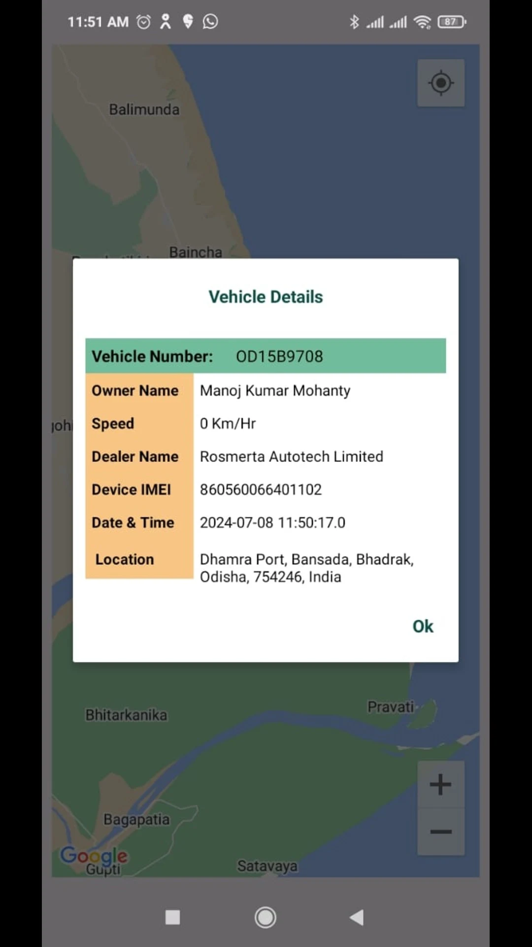AIS140-SurakshitSafar screenshot